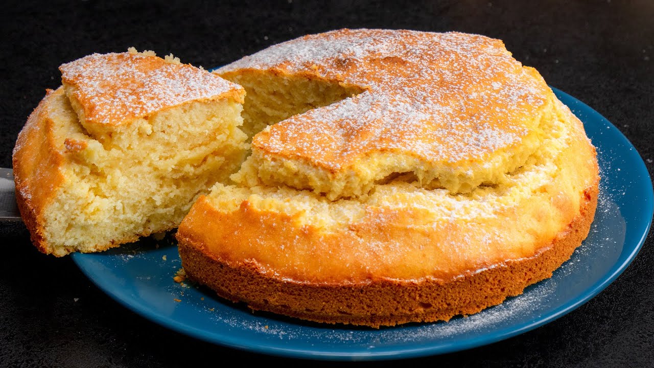 Un bicchiere di latte e la torta è pronta! Semplice, economica e veloce Saporito.TV YouTube