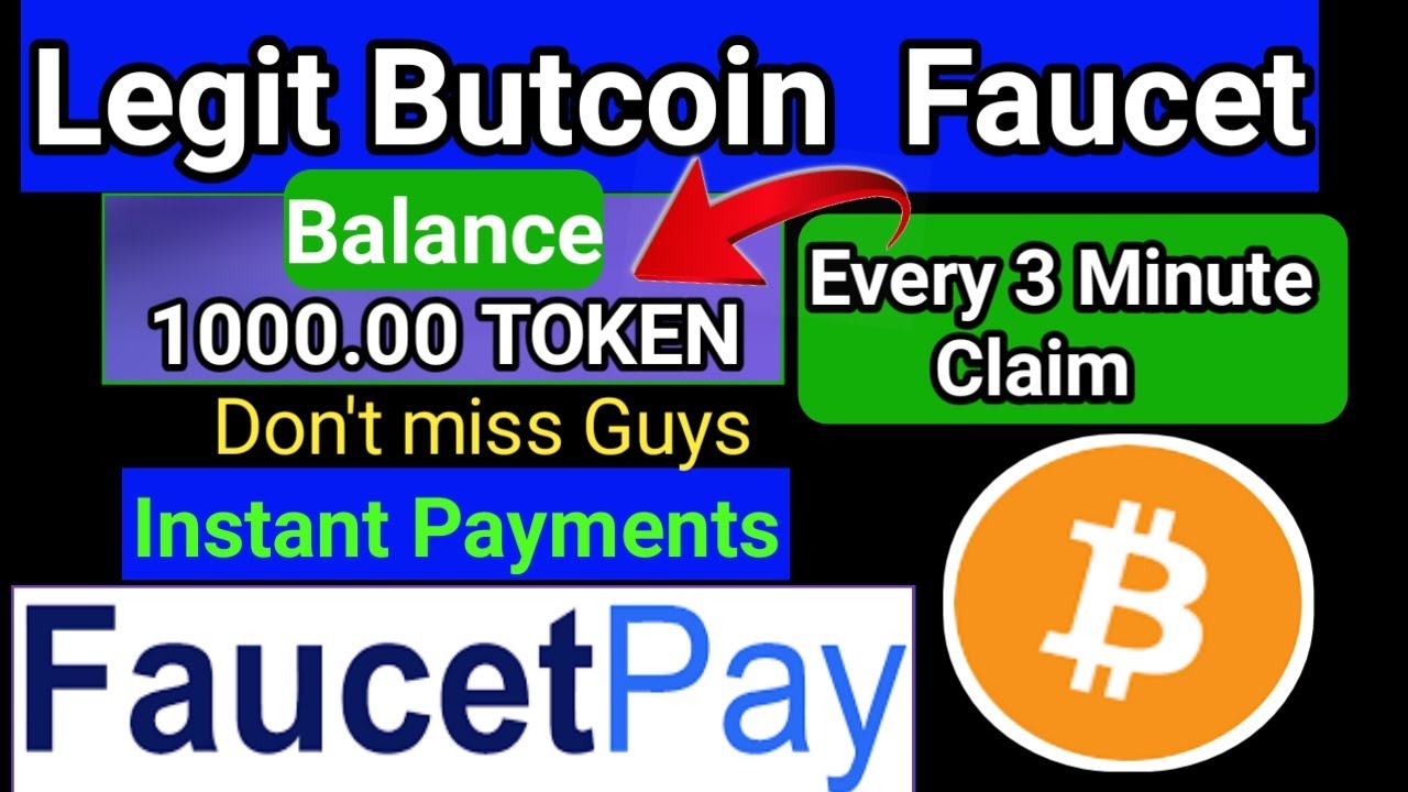 legit bitcoin faucet