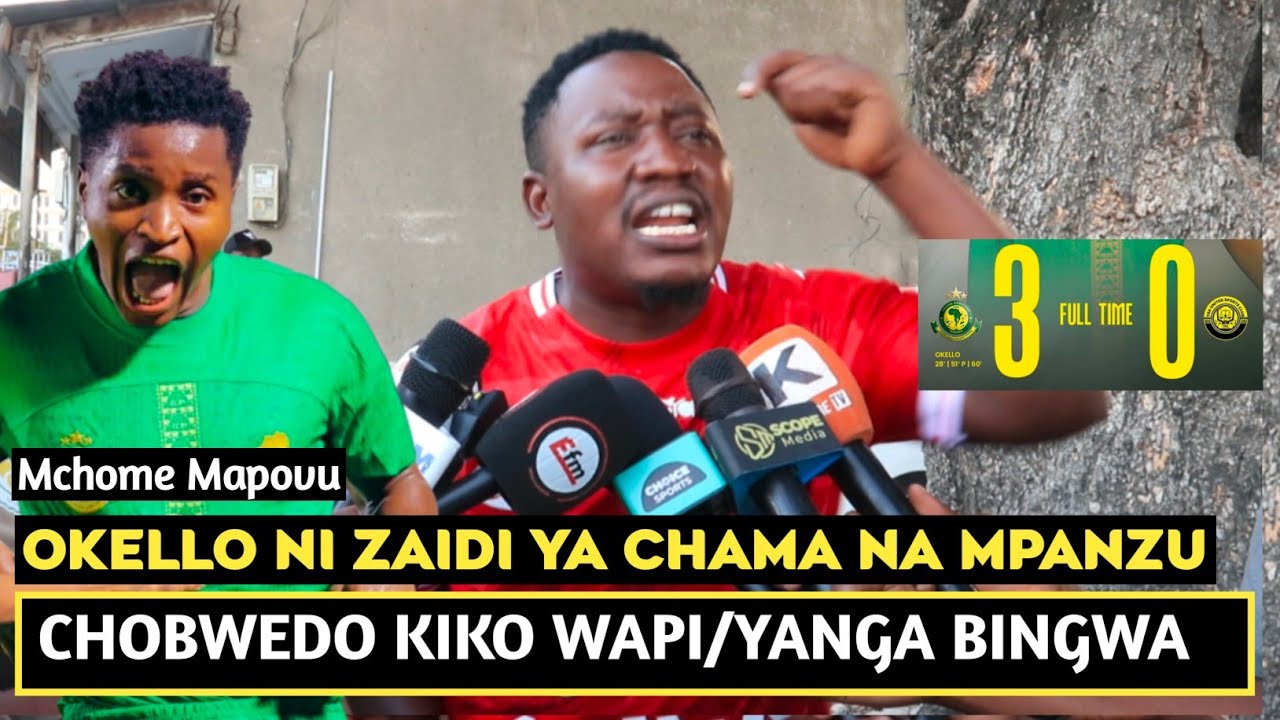 MCHOME MAPOVU APAGAWA USHINDI WA YANGA KWA TRA/CHOBWEDO KIKO WAPI/OKELLO HATTRICK HIYO HAPO
