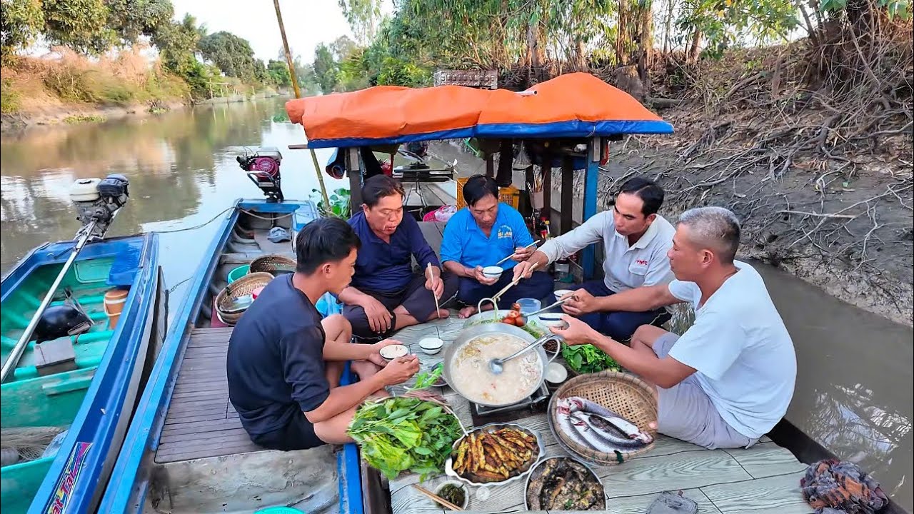 Anh Toàn Đặt Lợp Trúng Bầy Cá Lóc Mập Ù Làm Món Cá Lóc Nấu Mẻ 
