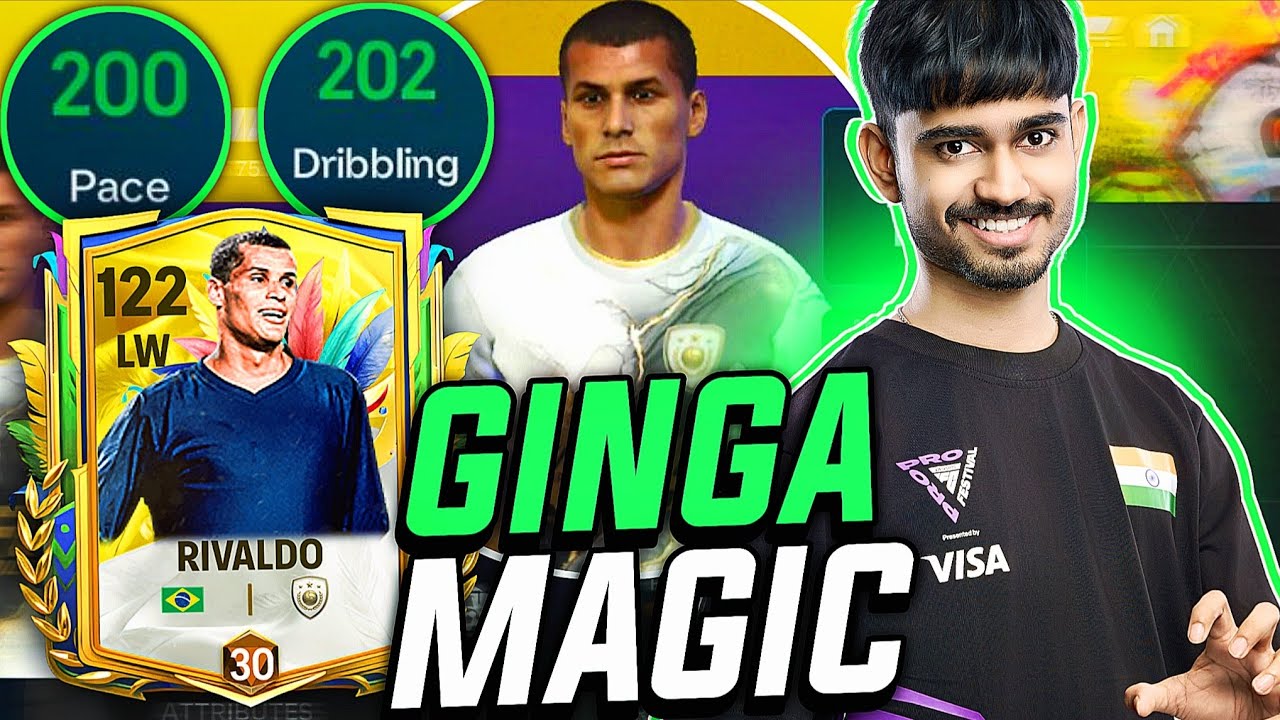 117 OVR Ginga Rivaldo is Underrated… He Deserves More Hype! | FC MOBILE
