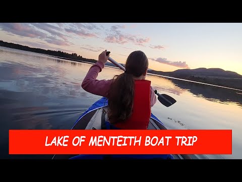 Lake of Menteith Van Trip, boat trip and wondering around an island ⛵🌞🌴