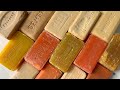 Very Satisfying Videos. Dry vintage soap cutting ASMR. Relaxing soap crushing. Soap ASMR no talking.