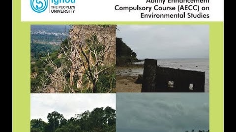 BEVAE181 Environmental Studies IGNOU Unit 5 - Forest Resources