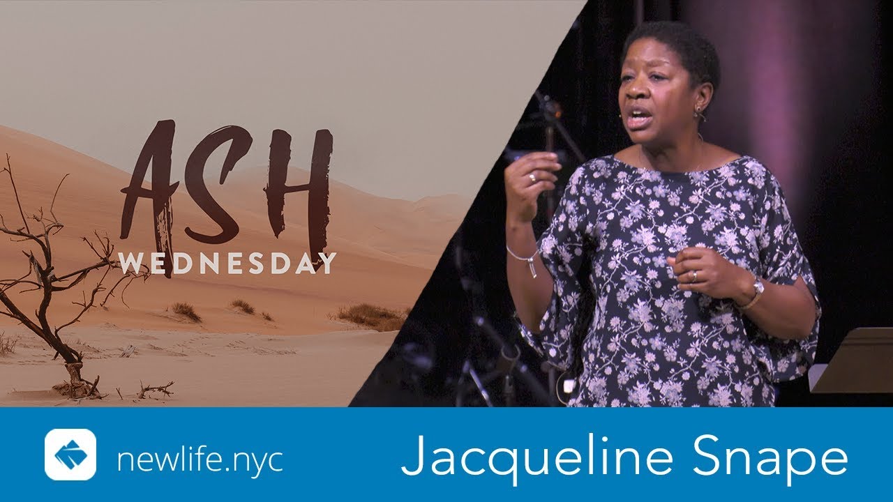 Ash Wednesday Reflection - Jacqueline Snape