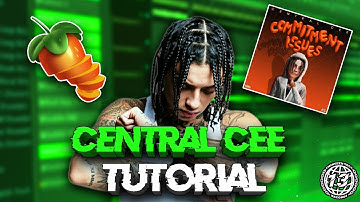 HOW TO MAKE MELODIC DRILL BEATS FOR CENTRAL CEE in FL studio