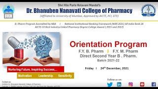 Orientation Program Academic Year 2021-22 (24 Dec 2021)