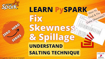 24 Fix Skewness and Spillage with Salting in Spark | Salting Technique | How to identify Skewness