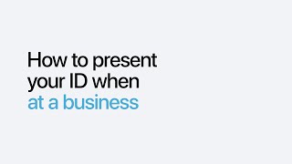 How to present your ID in Apple Wallet at a business