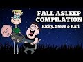 Karl pilkington show compliation with ricky gervais and stephen merchant rsk xfm fall asleep