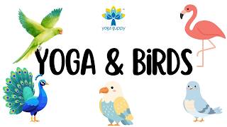 Yoga with Birds | Yoga Poses for Balance & Flexibility | Easy Yoga Poses for Kids | Yoga Guppy