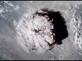 Global footage of the Tongan Underwater Volcano "hunga-tonga-hunga-ha'apai" and Tsunami event .