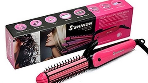 Máy tạo kiểu tóc SHINON SH 8097  l uốn tóc l duỗi tóc đa năng giá rẻ tại TpHCM