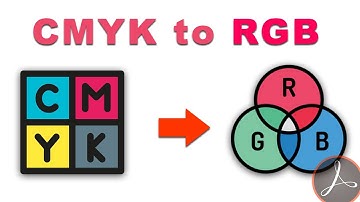 How to Change CMYK to RGB in pdf using adobe acrobat pro 2017
