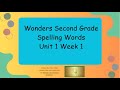 Spelling Words and Sounds Quiz