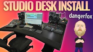 Studio Desk Install! Dangerfox Genesis 16U SplitBay