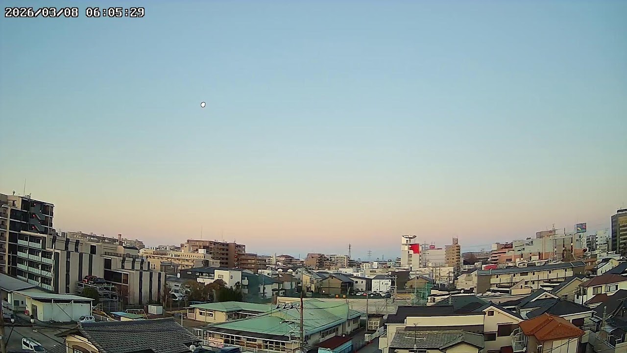 埼玉県越谷市登戸町お天気ライブカメラSaitama Koshigaya weather Live camera.world.cam