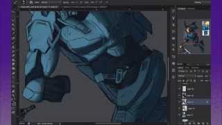 Minecraft Universe Speedart by Rushlight Invader 2014