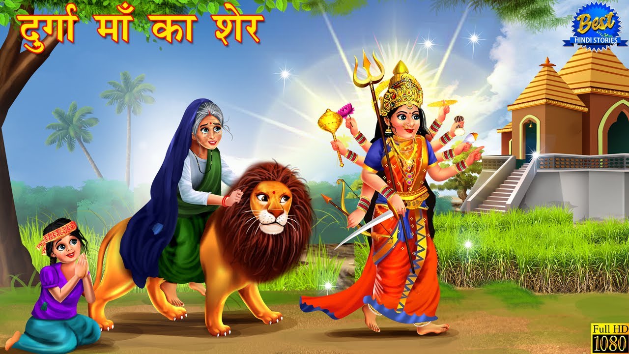 दुर्गा माँ का शेर