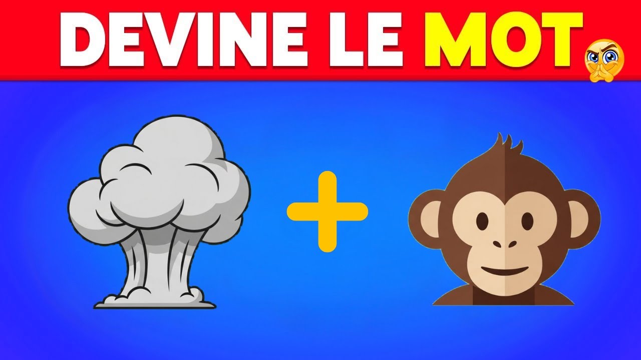 Devine le MOT en ÉMOJIS - 50 Rébus et Devinettes en Émojis