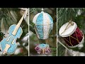DIY AMAZING CHRISTMAS ORNAMENTS / How to make hot air balloon decoration