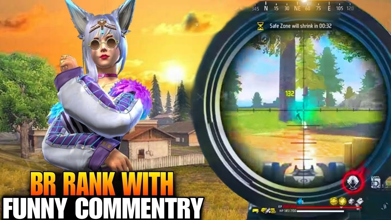 BR RANKED FUNNY 😂 GAMEPLAY WITH FRIENDS 😝 || FREE FIRE FUNNY MOMENT 😂😂 ...
