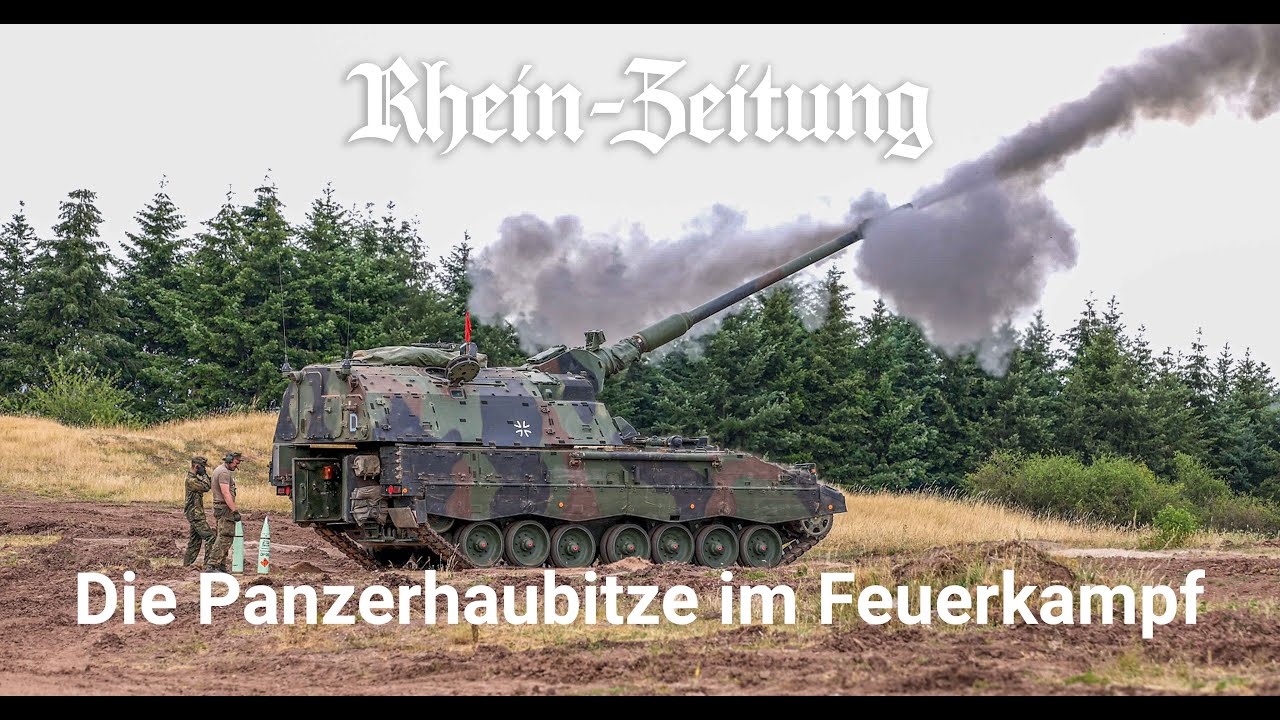Panzerhaubitze im Feuerkampf: Bundeswehr lädt RZ exklusiv nach Baumholder ein