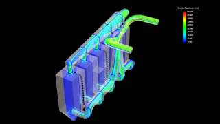 Improved Baghouse Outlet Animation (CFD)