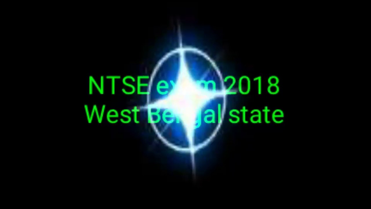 NTSE exam question paper 2018 ,WB (stage 1)