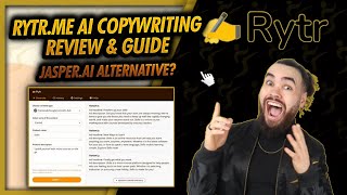 Rytr.me AI Copywriting Tool Full Review & Guide - Jasper.ai, WordHero, Peppertype.ai Alternative ✍