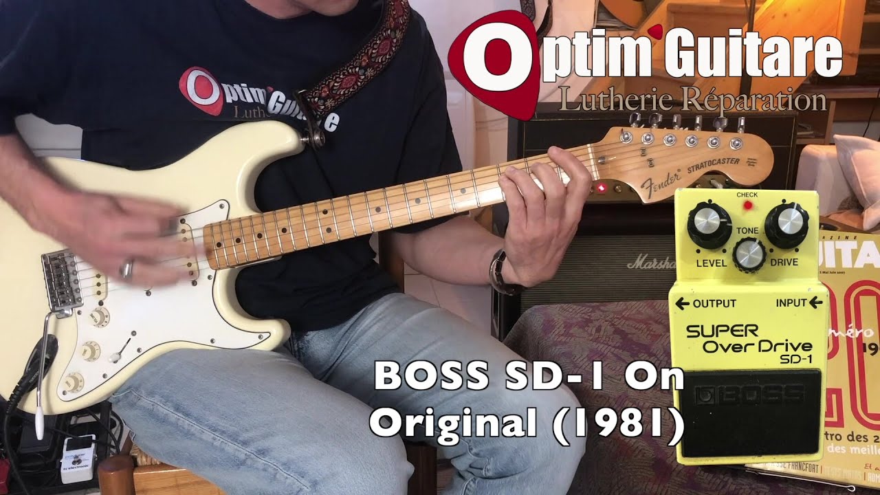 BOSS SD 1 Original 1981 VS Waza Craft 2025 HD - YouTube
