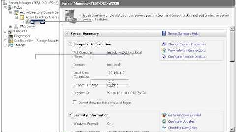 Creation of Active directory users and OUs.avi