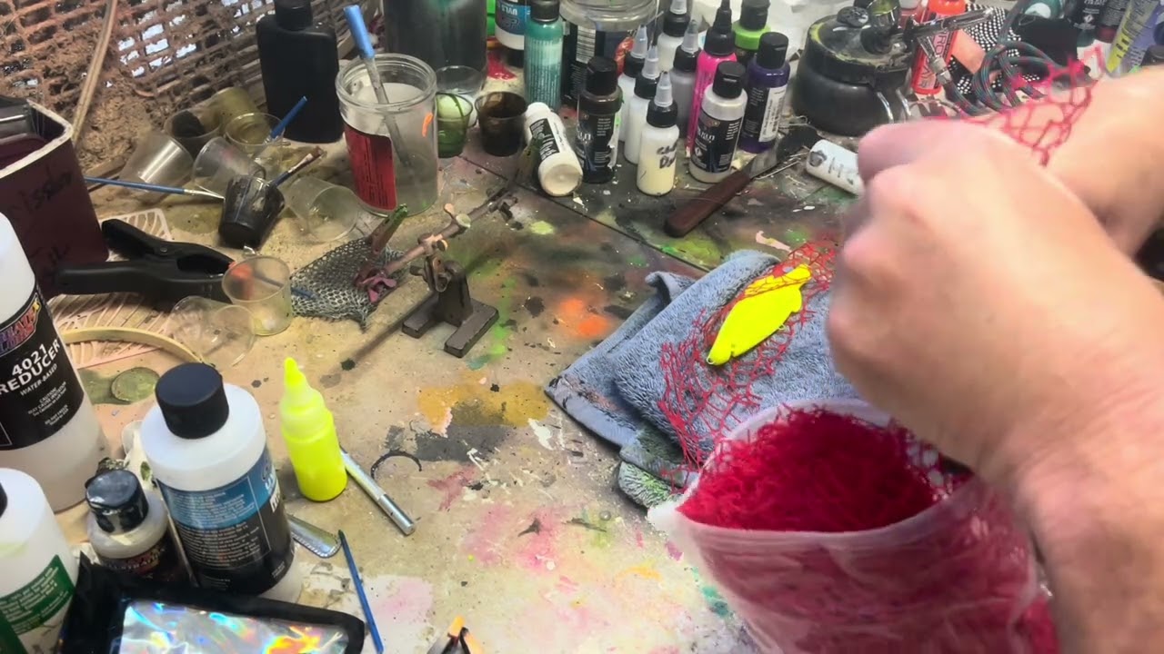 Lazy baits co slacker painting