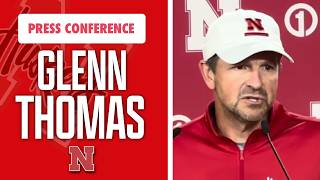 Nebraska Football QB Coach Glenn Thomas meets with the media on Tuesday I GBR Update
