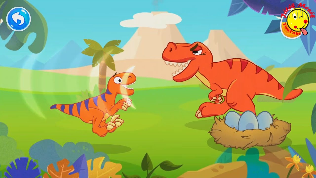Dínó mese 2- Visszatérés a dinoszauruszok földjére-return to the Jurassic dinosaur world- Játékmesék