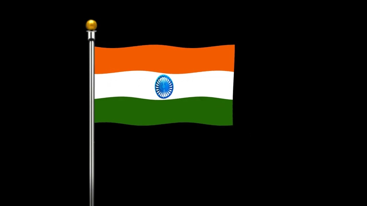 INDIAN FLAG BLACK SCREEN