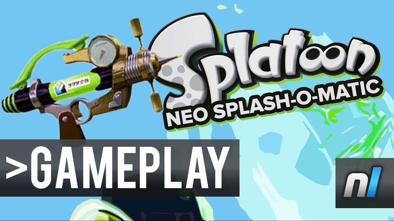 new weapons in pubg mobile Splatoon: Neo Splash-o-matic Gameplay