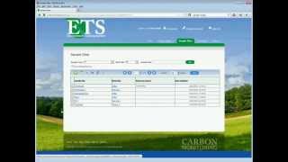ETS - Manual Data Entry