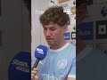 John Stones bleeds Manchester City and he still hasn’t come to terms with leaving 🥹 #PremierLeague
