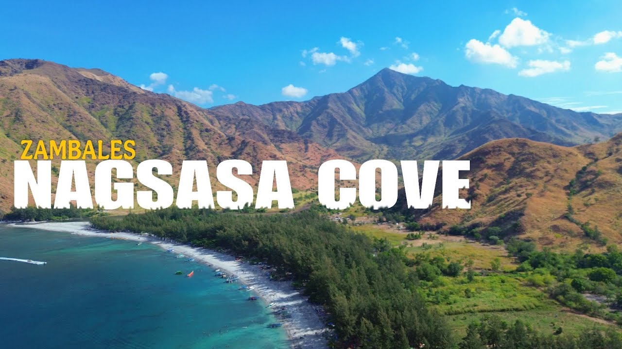 PINAKA MALINIS NA BEACH SA ZAMBALES | NAGSASACOVE | SAN ANTONIO ZAMBALES