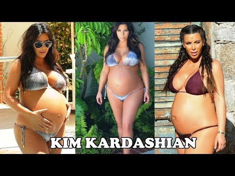 10 Pregnant  Celebrities In Bikini