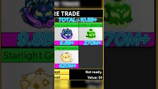 Getting New Galaxy Kitsune Skin in Bloxfruits from Trading Skins Roblox #bloxfruits #roblox