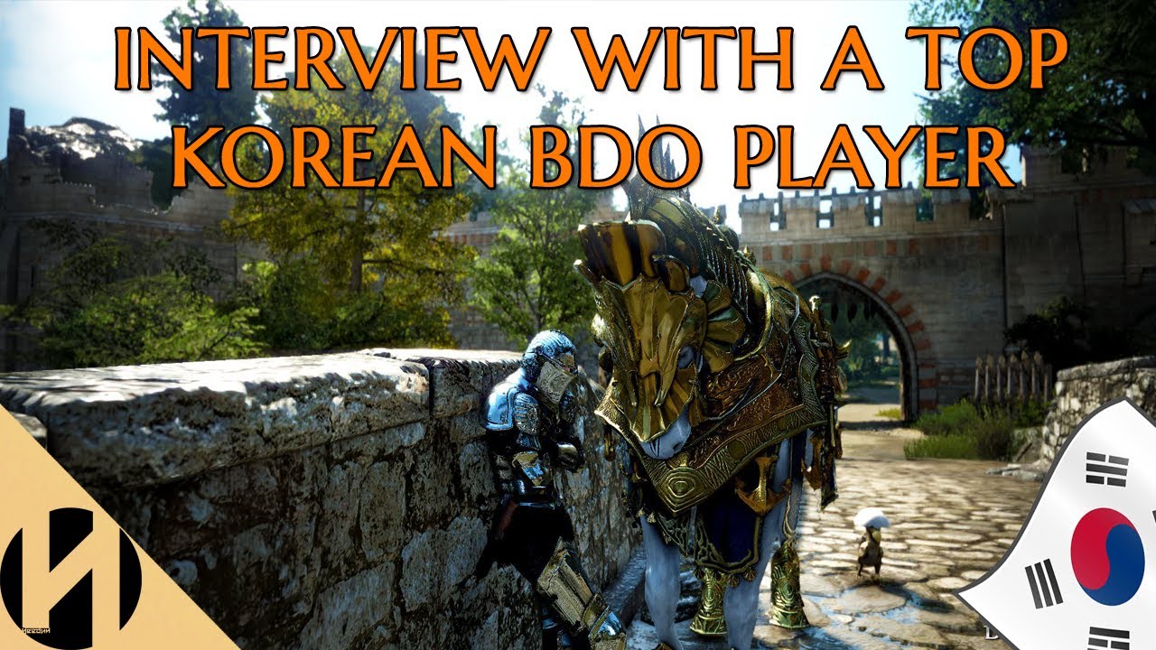 black desert online kr  2022 Update  Interview with a Top Korean BDO Player