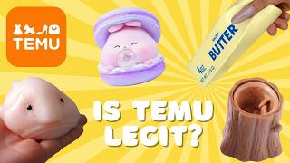 Unboxing WEIRD TEMU Squishies 😳 $2 Temu Fidgets!