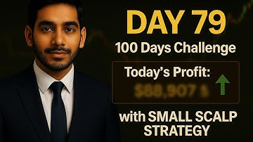Day 79: $100 to 100 Days Forex Challenge | Small Scalp Strategy Live Trading