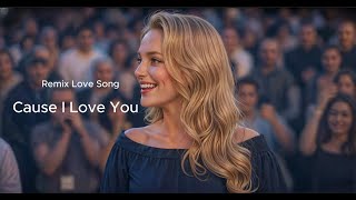 Remix - Cause I Love You with Lyrics  #deephouse #mix #housemusic #adelemusic #olympic #kk #tiktok