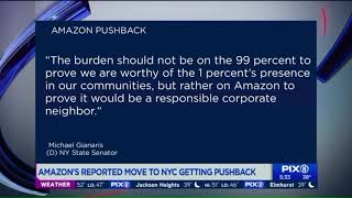 Amazon`s reported move to Long Island City getting pushback