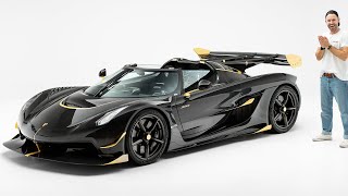 Koenigsegg Jesko Attack &quot;Odin&quot; covered in real Gold and Carbon / The Supercar Diaries