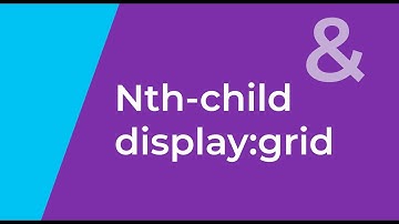 Use nth-child and display grid to make photo gallery