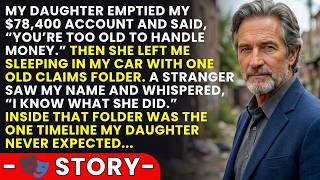 My Daughter Stole My Life Savings And Left Me Homeless —  A Stranger Changed Everything Forever...